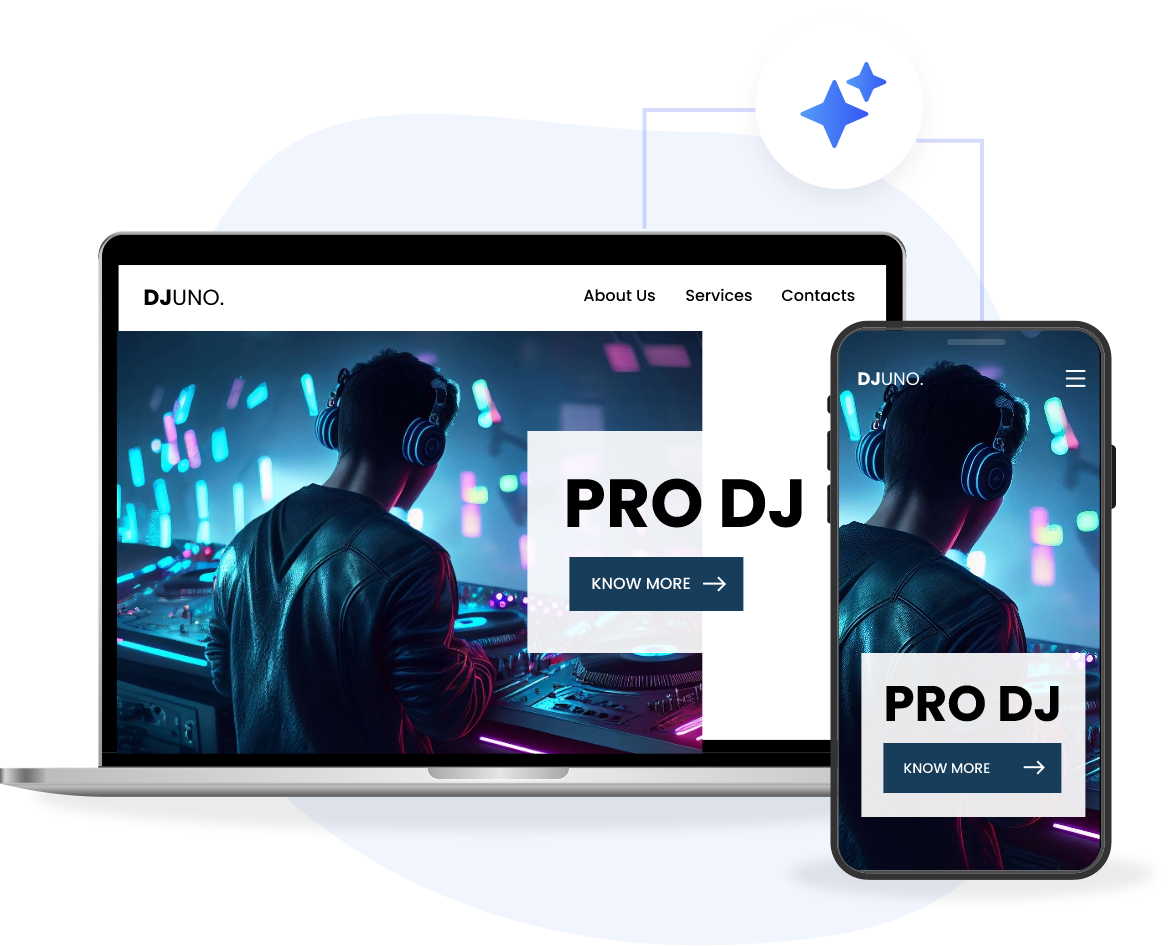 Create DJ Website and DJ App