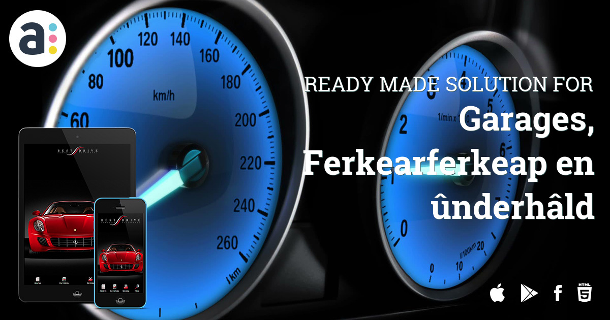 Make Your Own Garages, Vehicle Sales and Maintenance App